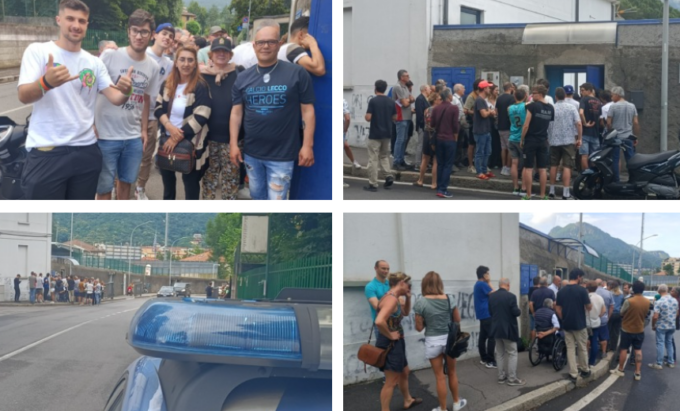 Lecco-Foggia, parlano i tifosi in fila allo stadio: “La città merita questo sogno”. BIGLIETTI TERMINATI PER LA PARTITA DI DOMENICA