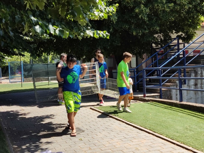 Oggiono Rugby Club all’opera per sistemare il centro sportivo