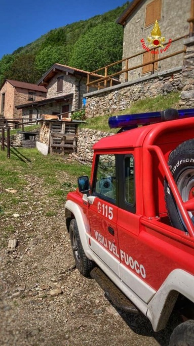 Casargo, smottamento nella notte
