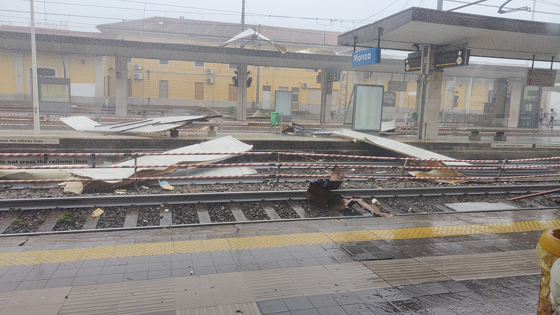 Maltempo: riaperta la stazione di Monza, ma treni in ritardo e cancellati