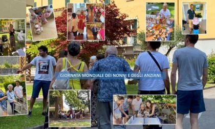 Giornata mondiale dei nonni e degli anziani: festa all'Airoldi e Muzzi