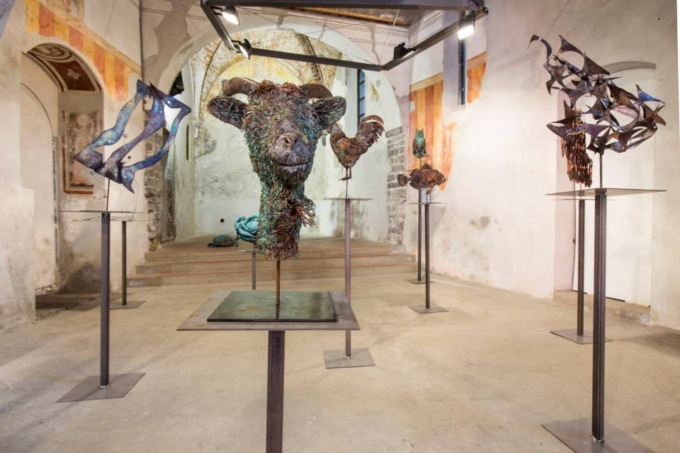 Bellano: Danilo Vitali dona 41 sculture alla Comunità