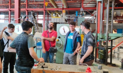 Il Rota di Calolzio a Pavia alla scoperta del corso universitario Tedcat che "costruisce" il geometra del futuro