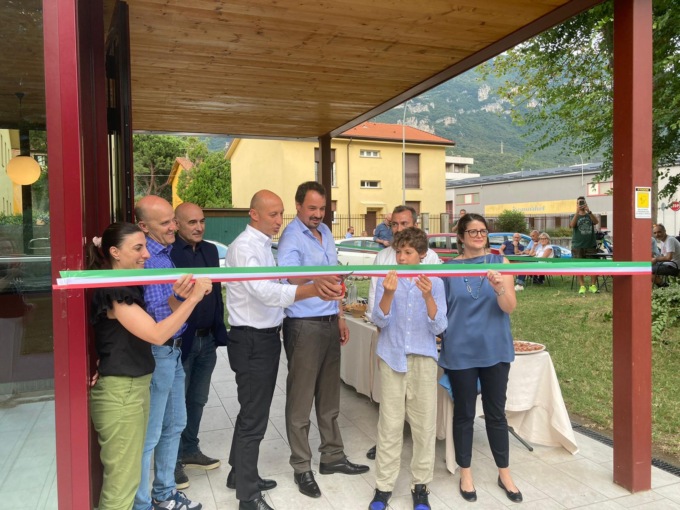 Inaugurato il Dehors di Pescarenico: “Un pezzo di città restituito a famiglie, turisti, sportivi”