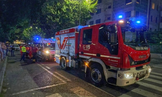 Bambina colpita da una scarica elettrica, intervento dei Vigili del fuoco nella tarda serata di ieri