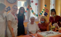 Rosa Mangili compie 101 anni: festa all'Airoldi e Muzzi