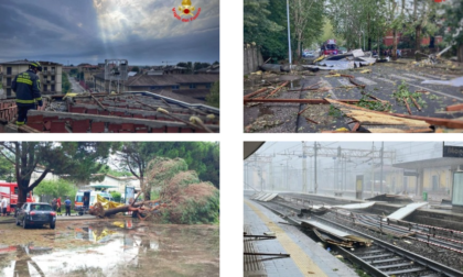 Maltempo, disastro in Brianza: restano interrotte le linee ferroviarie per Lecco
