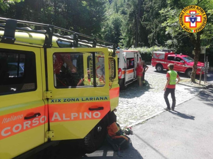 Soccorso alpino, intervento oggi a Canzo