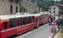 Trenino rosso del Bernina: deragliata una carrozza