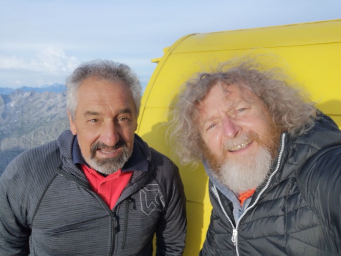 Bivacco Alfredo Redaelli ristrutturato dai Ragni Pirovano e Bianchi