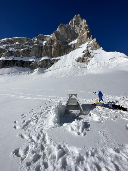 Matteo Della Bordella ha aperto una nuova via lungo il pilastro sud del Baintha Kabata
