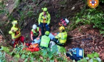 35enne precipita in un canale: salvato dal Soccorso Alpino