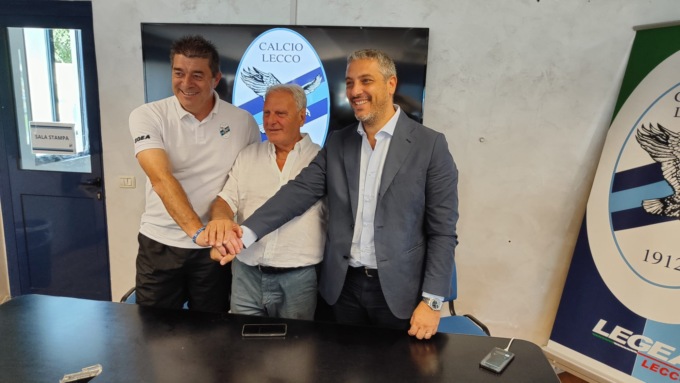 Calcio Lecco, riecco Fracchiolla: “Un onore tornare qui, abbiamo le idee molto chiare”