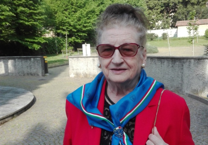 Valmadrera, lutto per la scomparsa di Emilia Dell’Oro, cavaliere della Repubblica e presidente dell’associazione Famiglie Caduti in Guerra