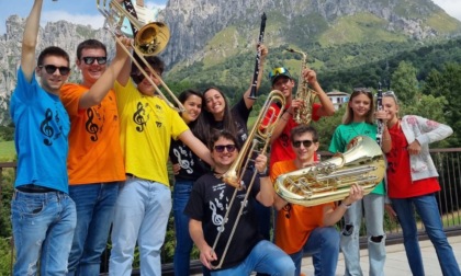 Valmadrera, il corpo musicale Santa Cecilia ha partecipato al campo estivo ai Resinelli