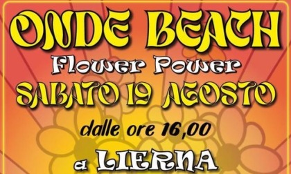 Lierna, Onde beach 2023: sabato 19 agosto una festa in spiaggia