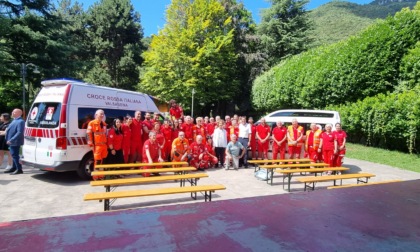 Ballabio: festa per il 20ennale della sede della Croce Rossa nel ricordo di Edy