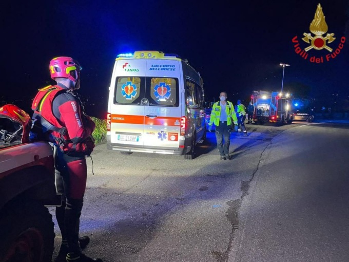 Dervio: auto finita nel lago dalla Sp72, salvo il conducente. Nello stesso punto venne ritrovata Chiara Bariffi