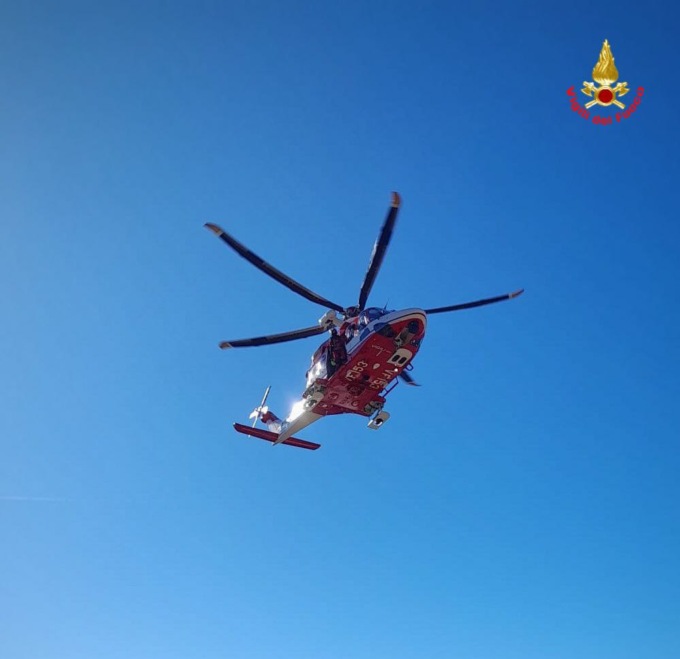 Incidente in montagna, arrivano i soccorsi