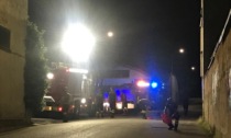Civate, intervento dei Vigili del fuoco nella serata di ieri per un guasto alla cabina dell'edificio accanto all'Iperal