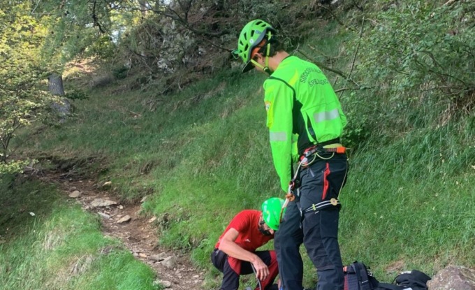 Incidente all’alpe Giumello, soccorsa una donna di 69 anni IL VIDEO