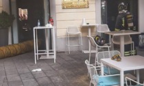 Principio di incendio in un bar in piazza Cermenati, intervengono i Vigili del fuoco