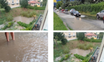 Bomba d'acqua su Lecco: strade e cantine allagate. Esonadato il Caldone