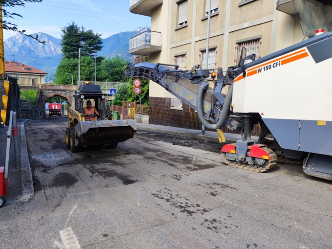 Riasfaltature: ripartiti i lavori  a Lecco