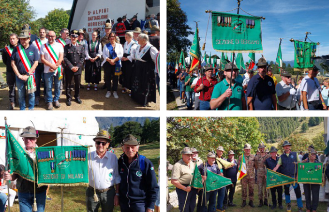Alpini in festa alle Betulle per l’anniversario della Chiesetta del Battaglione Morbegno