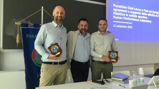 Un accordo tra Panathlon Club e Politecnico per la ricerca in campo sportivo