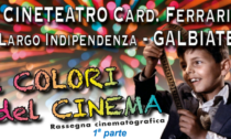 Galbiate, cineteatro Ferrari: riparte la stagione con "I colori del cinema"
