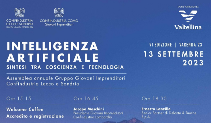 Confindustria, i giovani imprenditori in assemblea a Varenna. L’obiettivo: “stimolare sinergie e networking”