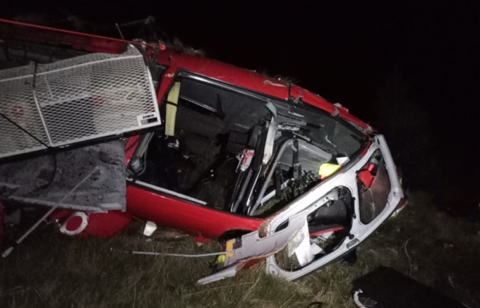Elicottero precipitato in Valgerola: uno dei superstiti ricoverato a Lecco – LE FOTO