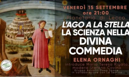 "La scienza nella divina Commedia": appuntamento stasera al Planetario