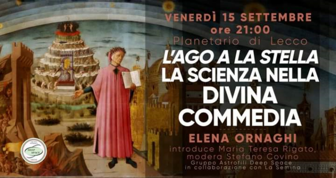“La scienza nella divina Commedia”: appuntamento stasera al Planetario