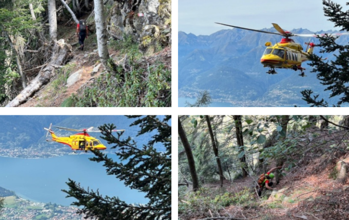 Soccorso Alpino: doppio intervento sui monti del Lecchese