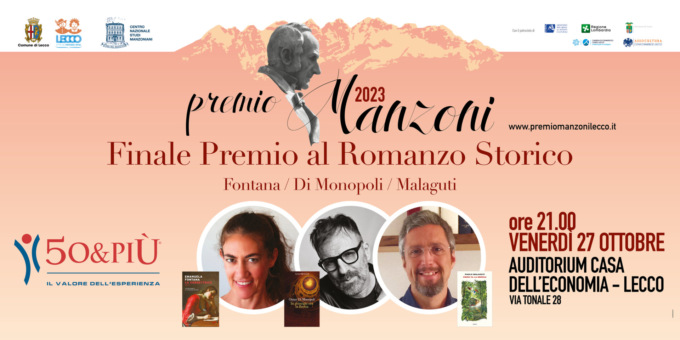 Premio letterario Manzoni: venerdì 27 l’assegnazione del premio per il miglior romanzo storico