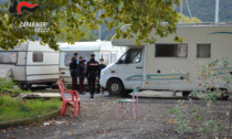 Lecco: blitz dei Carabinieri al campo nomadi del Bione, alla Meridiana e in Viale