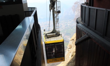 Funivia dei Piani d'Erna chiusa per tre settimane per lavori