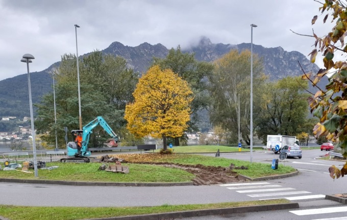 Itinerario cicloturistico Adda: iniziati i lavori a Maggianico e Chiuso