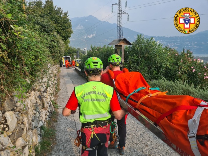 Cade mentre arrampica in falesia: ferito 69enne