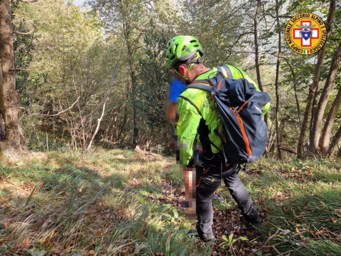In difficoltà ai Pizzi di Parlasco: giovane salvato da Soccorso Alpino