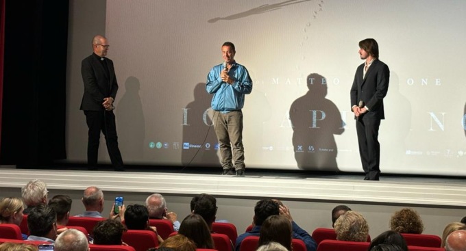Il regista Garrone al cinema Nuovo Aquilone per la proiezione di “Io capitano”