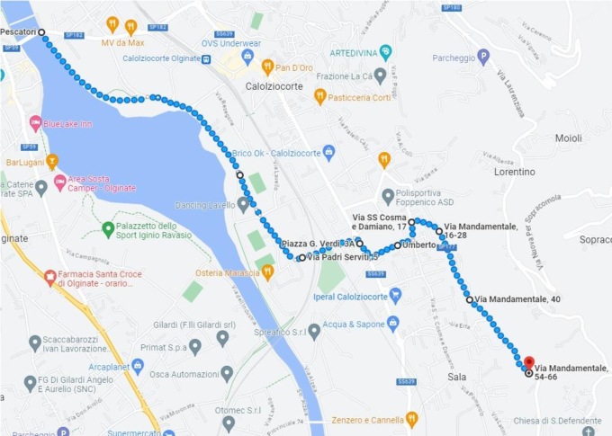 Calolzio, le modifiche alla viabilità per il passaggio del Giro di Lombardia