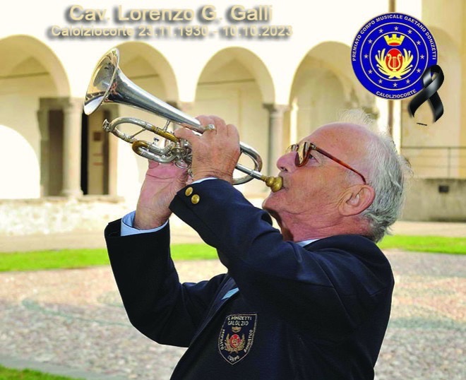 Addio Renzo Galli, cuore e anima della banda