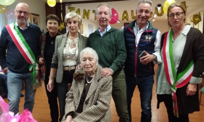 100 candeline per Ilde Buzzella, nonna di Dervio e della sua Valvarrone