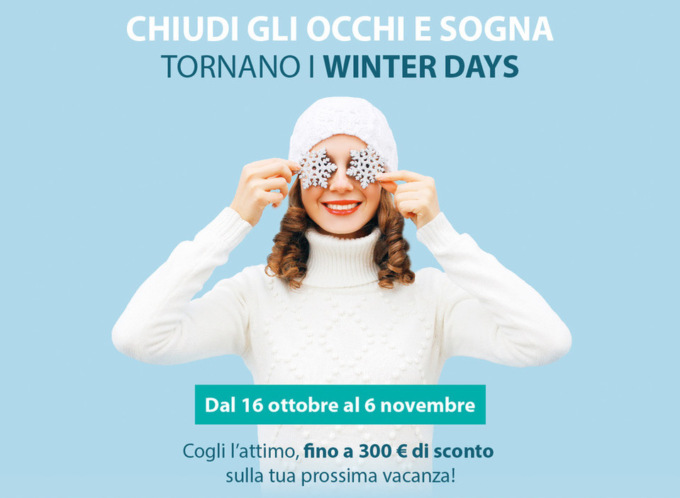 “Chiudi gli occhi e sogna” tornano i Winter Days di Gattinoni