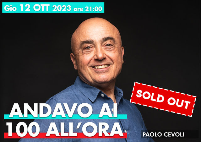 Sold out lo spettacolo di Poalo Cevoli a Merate