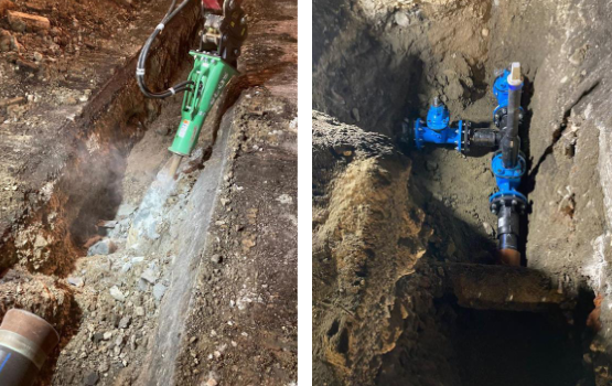 Cesana Brianza-Suello: terminati i lavori per la rete idrica di via De Gasperi