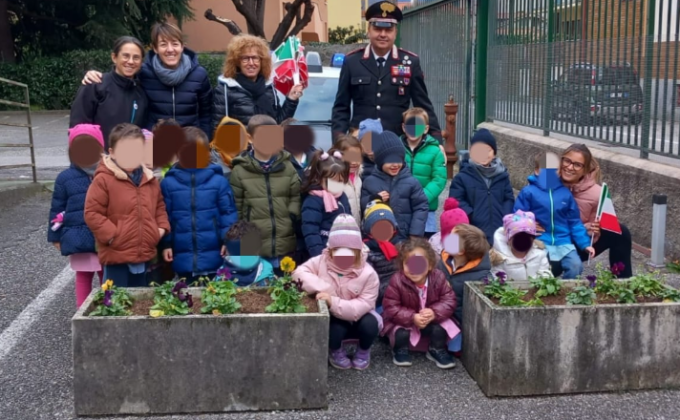 Bellano: bimbi a scuola di legalità con i Carabinieri